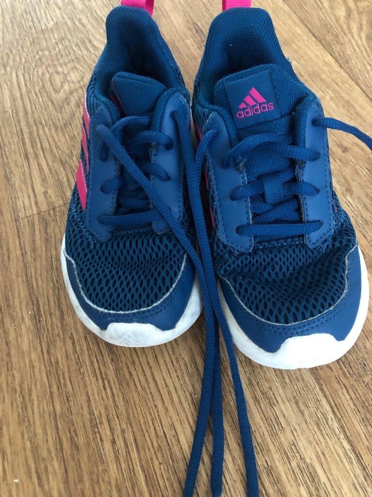 girls adidas trainers size 12